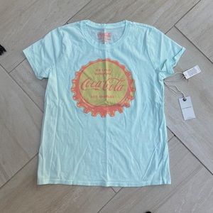 NWT lucky brand women’s coke Coca Cola medium tee